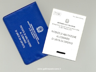 Iscrizione patente nautica  Società Nazionale Salvamento - Sezione di  Savona e Finale Ligure